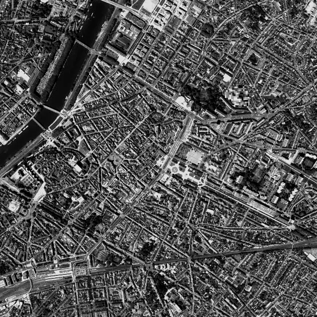 Vue aérienne d’Angers