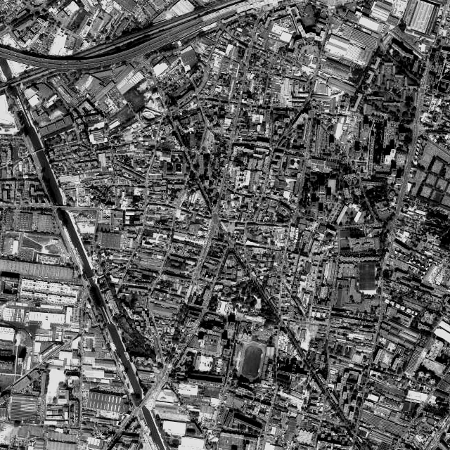 Vue aérienne d’Aubervilliers