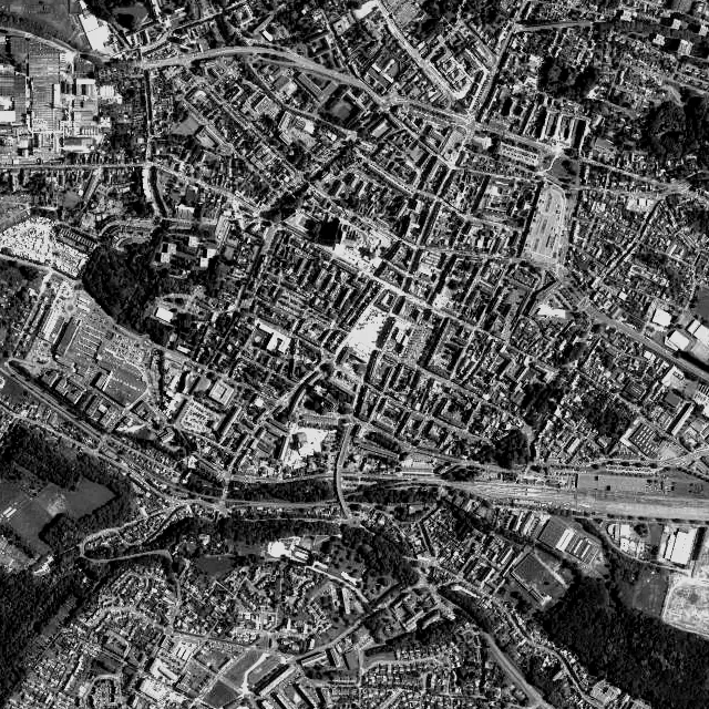 Vue aérienne de Beauvais