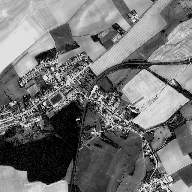 Vue aérienne de Bouligny