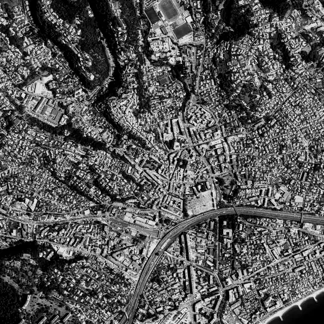 Vue aérienne de Cagnes-sur-Mer