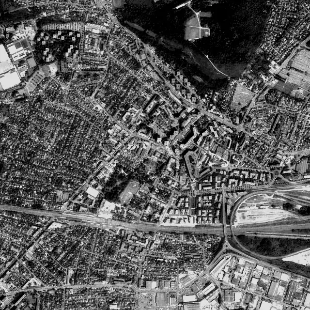 Vue aérienne de Chelles