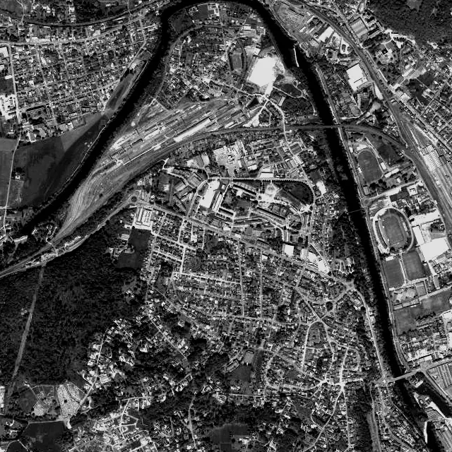Vue aérienne de Coulounieix-Chamiers