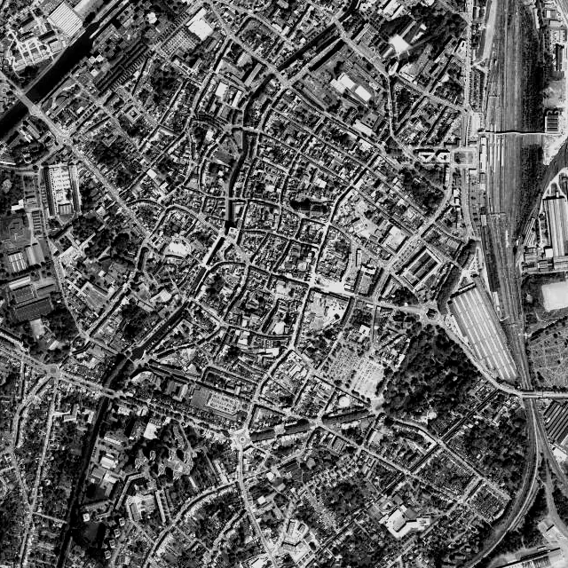 Vue aérienne de Douai