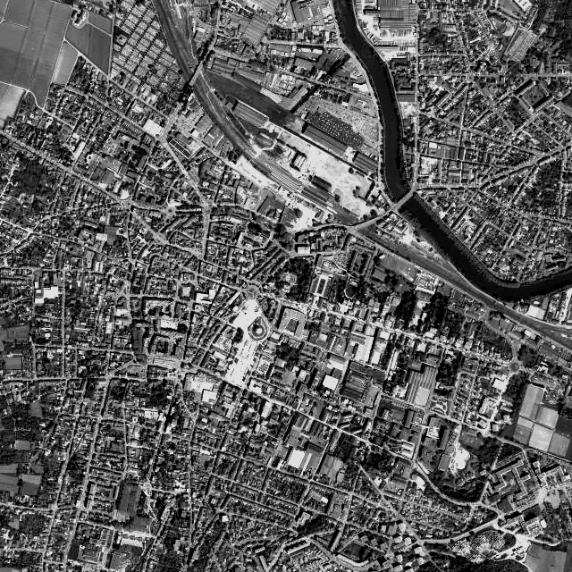 Vue aérienne d’Épernay