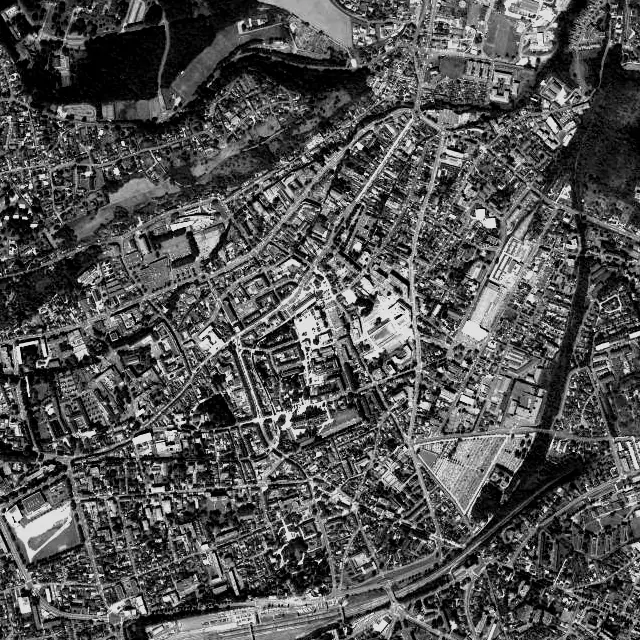 Vue aérienne d’Évreux