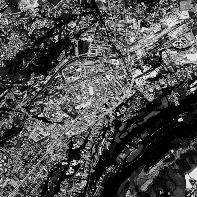 Vue aérienne de Gap