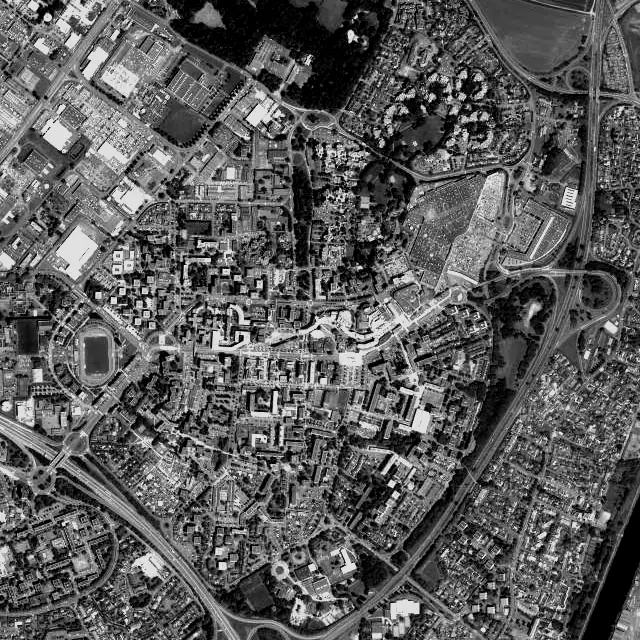 Vue aérienne d’Hérouville-Saint-Clair