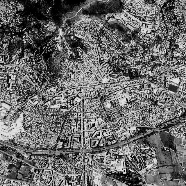 Vue aérienne d’Hyères