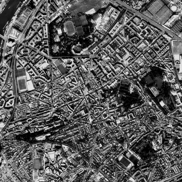 Vue aérienne d’Issy-les-Moulineaux