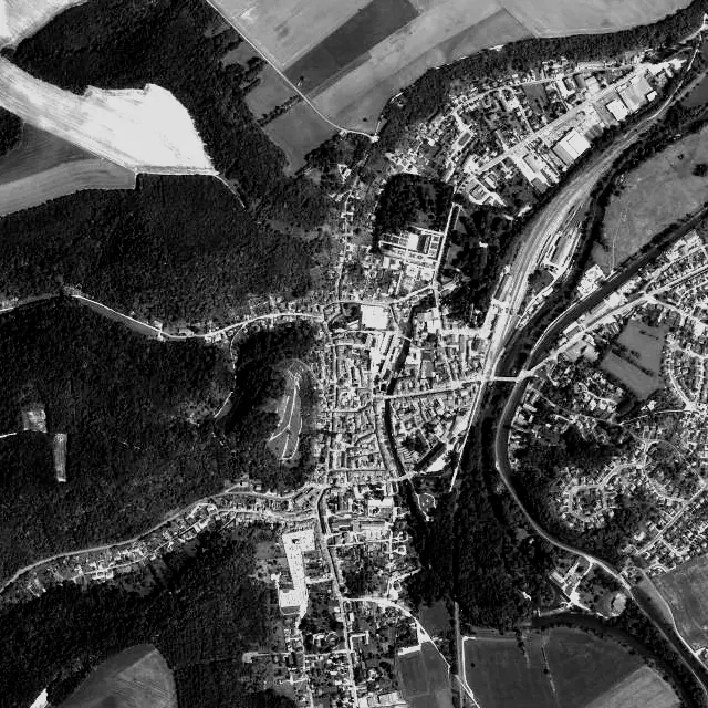 Vue aérienne de Joinville