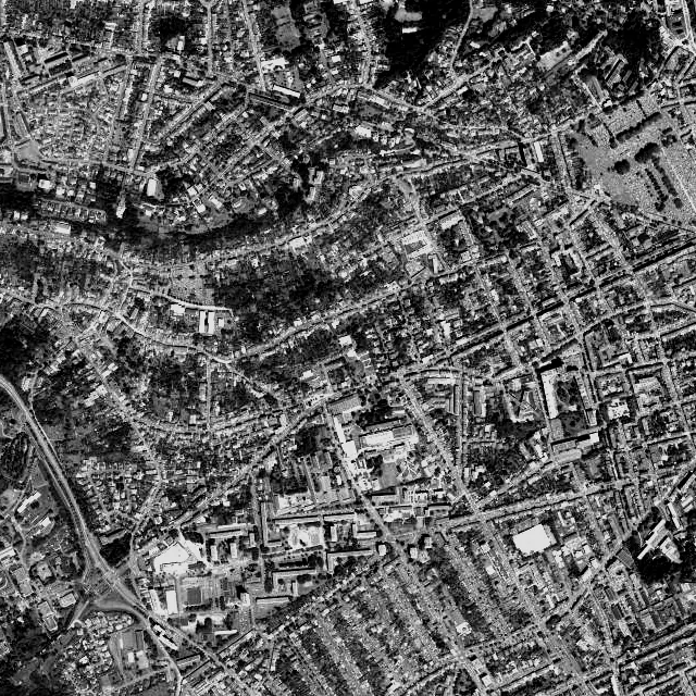 Vue aérienne de Laxou