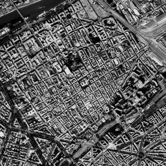 Vue aérienne de Levallois-Perret