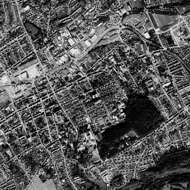 Vue aérienne de Liévin