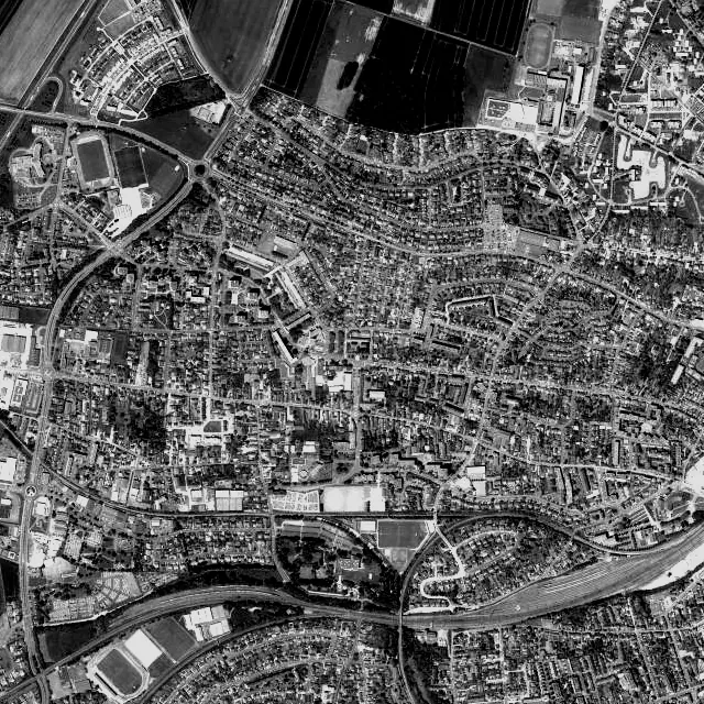 Vue aérienne de Mainvilliers