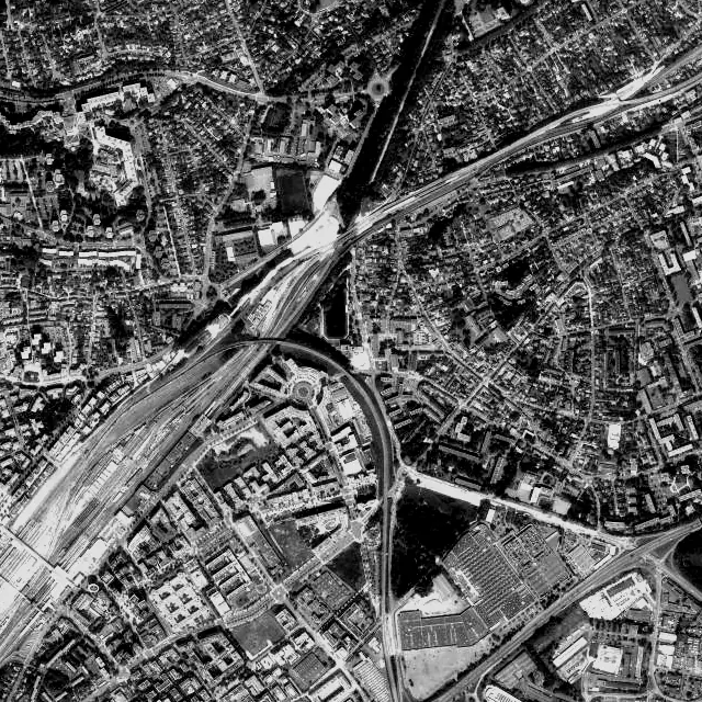 Vue aérienne de Massy