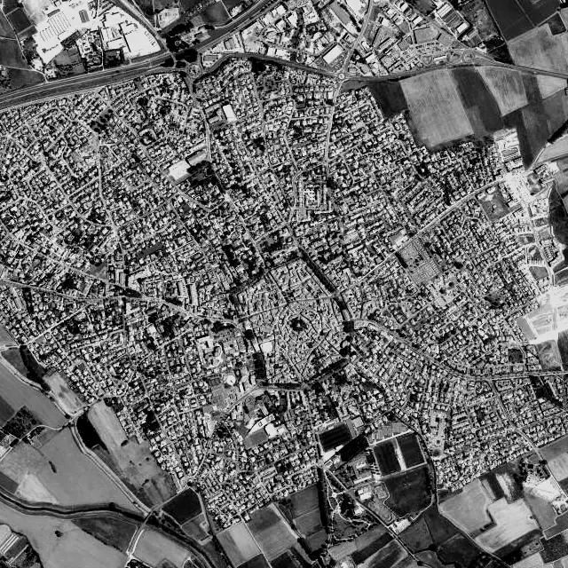 Vue aérienne de Mauguio