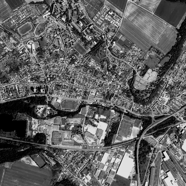 Vue aérienne de Montataire