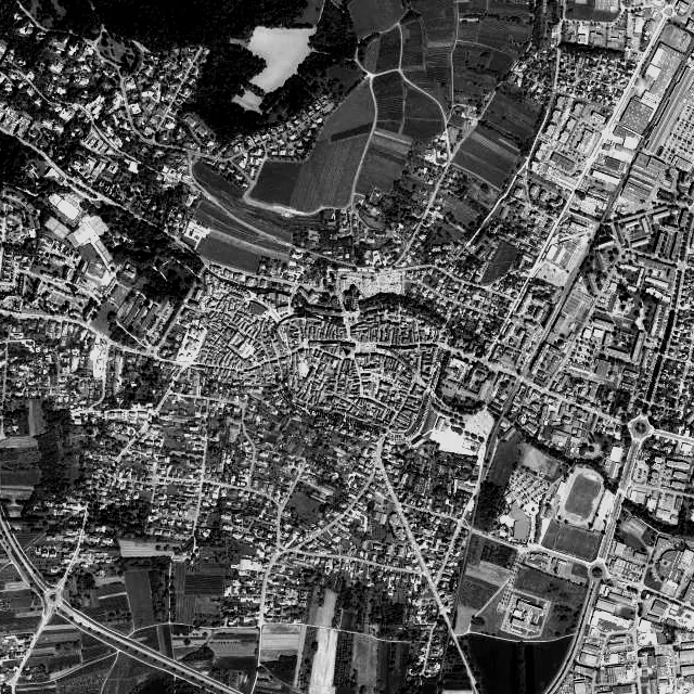Vue aérienne d’Obernai