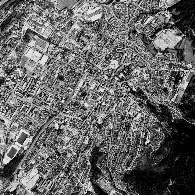 Vue aérienne d’Oyonnax