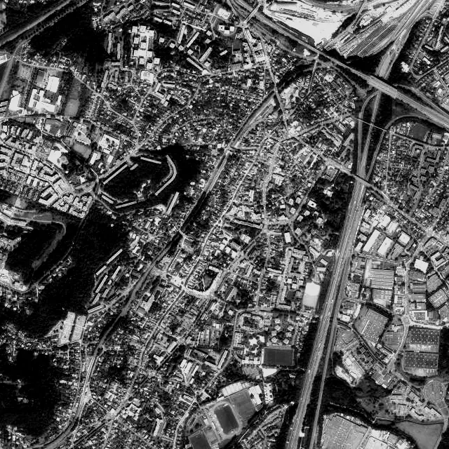 Vue aérienne de Palaiseau