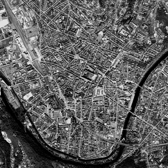 Vue aérienne de Périgueux
