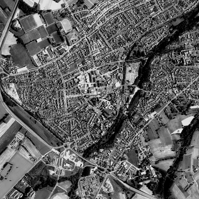 Vue aérienne de Ploufragan