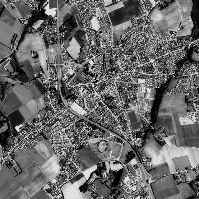 Vue aérienne de Pordic