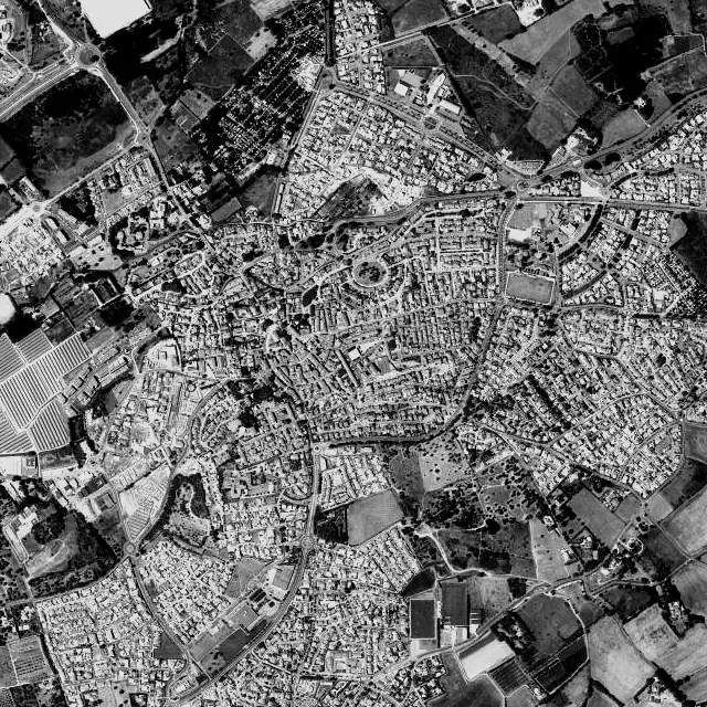 Vue aérienne de Saint-Cyprien