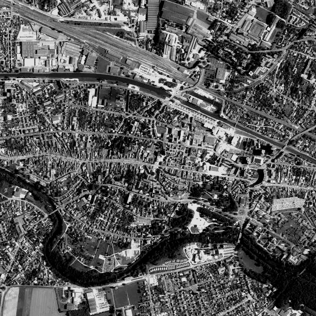 Vue aérienne de Saint-Dizier