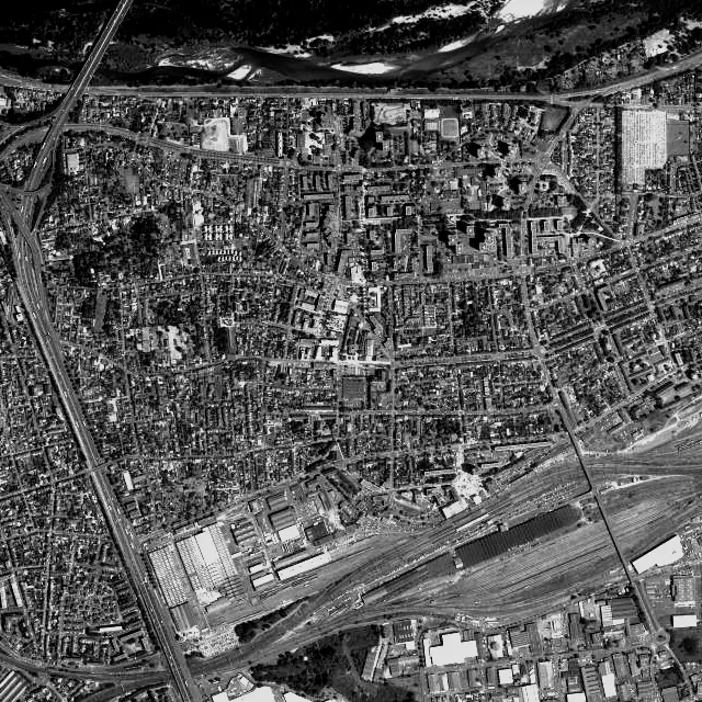 Vue aérienne de Saint-Pierre-des-Corps