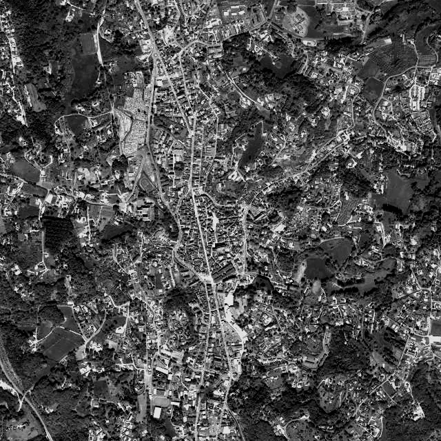 Vue aérienne de Sarlat-la-Canéda