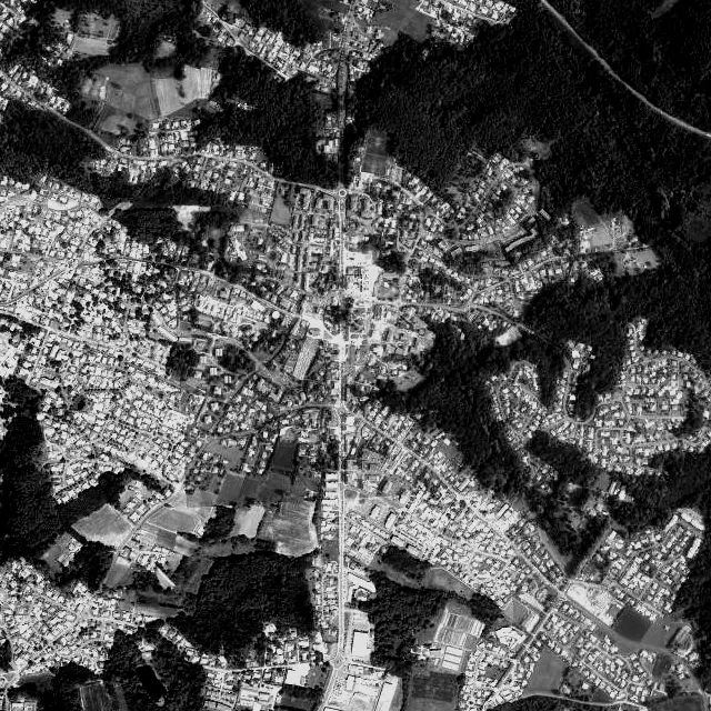 Vue aérienne de Tarnos