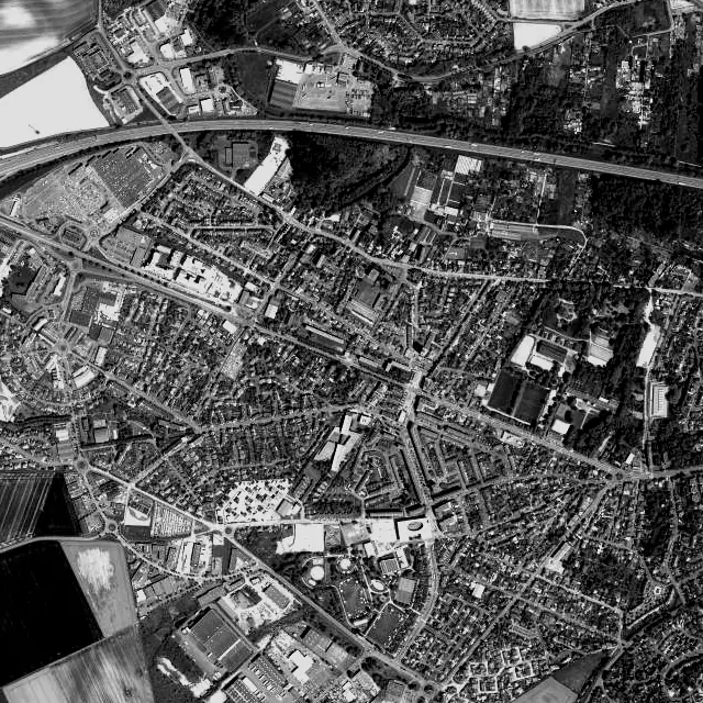 Vue aérienne de Tinqueux