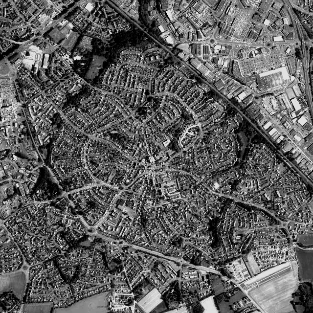 Vue aérienne de Trégueux