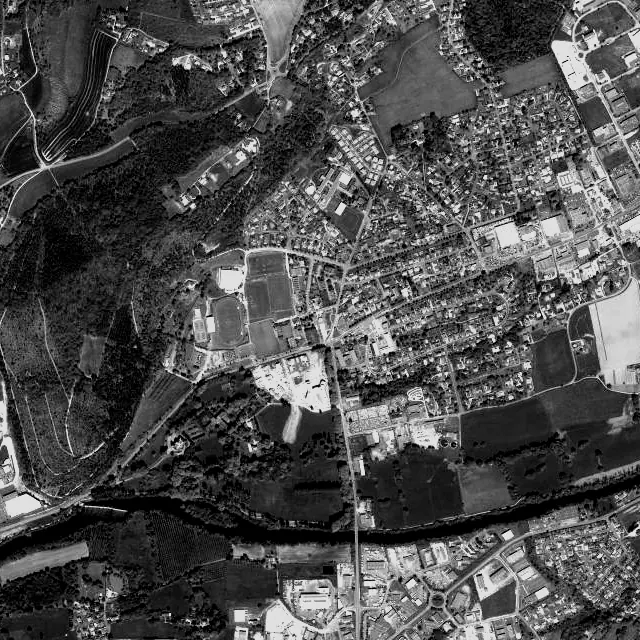 Vue aérienne de Trélissac