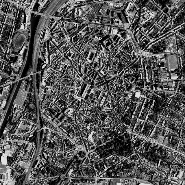 Vue aérienne de Valenciennes