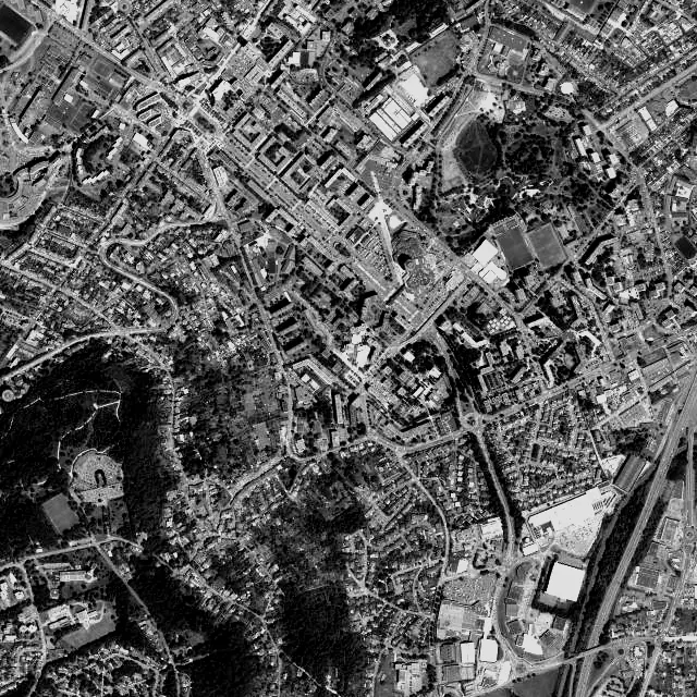 Vue aérienne de Vandœuvre-lès-Nancy