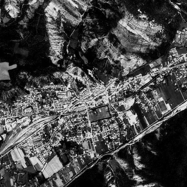 Vue aérienne de Veynes