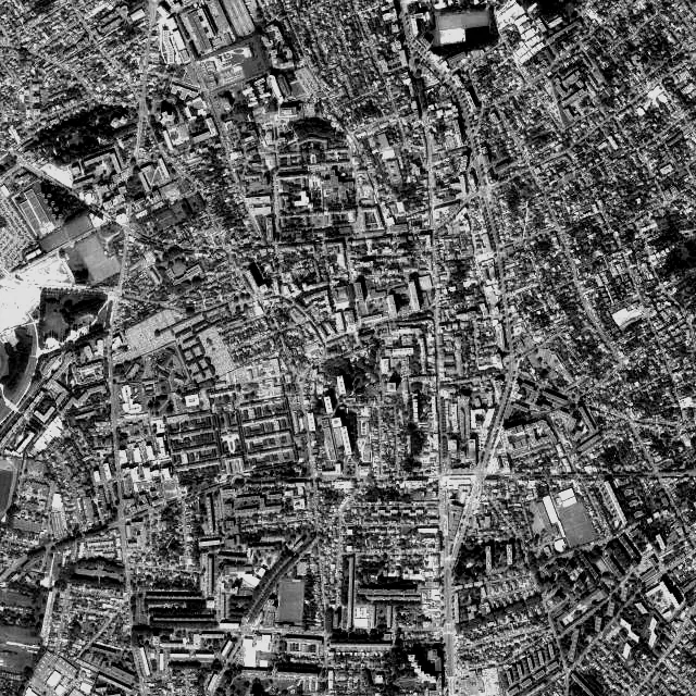Vue aérienne de Villejuif