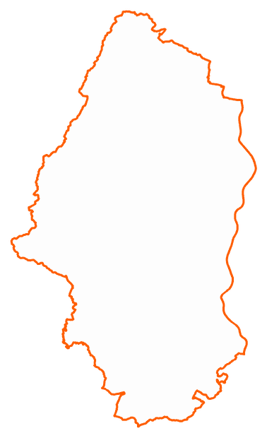 Contour du département du Haut-Rhin