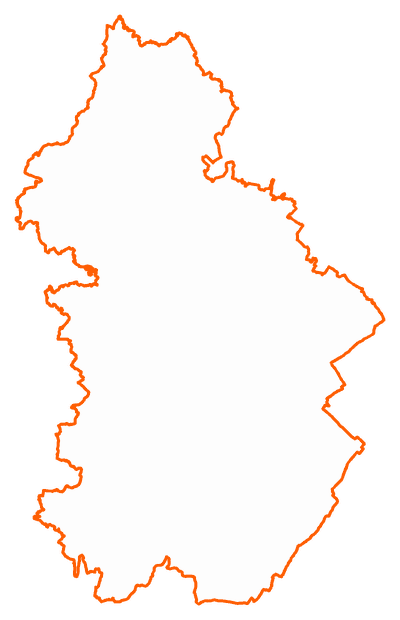 Contour du département du Jura