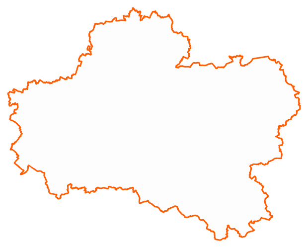 Contour du département du Loiret