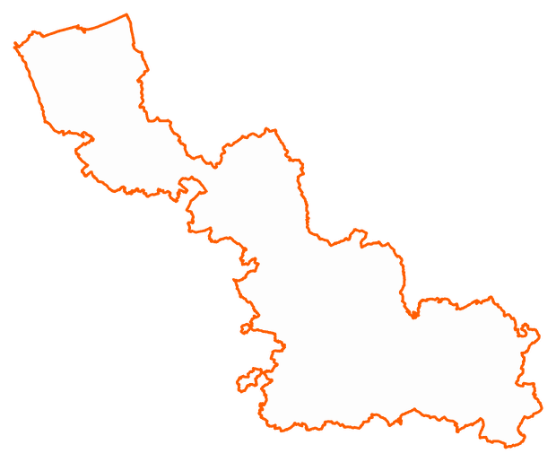 Contour du département du Nord