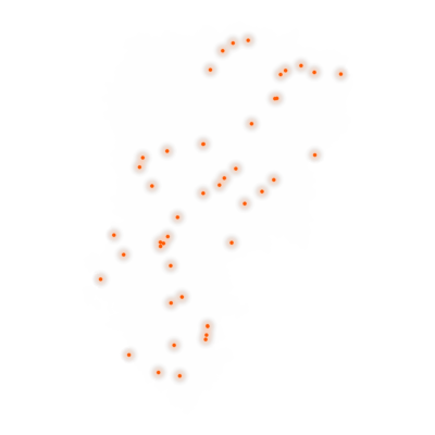 Carte des positions d’urbex de l'Aisne