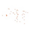 Carte des positions d’urbex de l'Allier