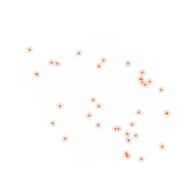 Carte des positions d’urbex de l'Aube