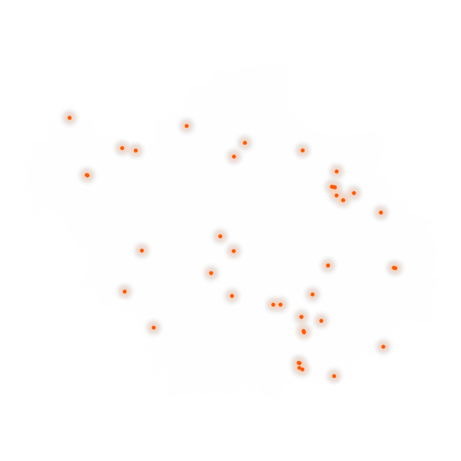 Carte des positions d’urbex de l'Aube