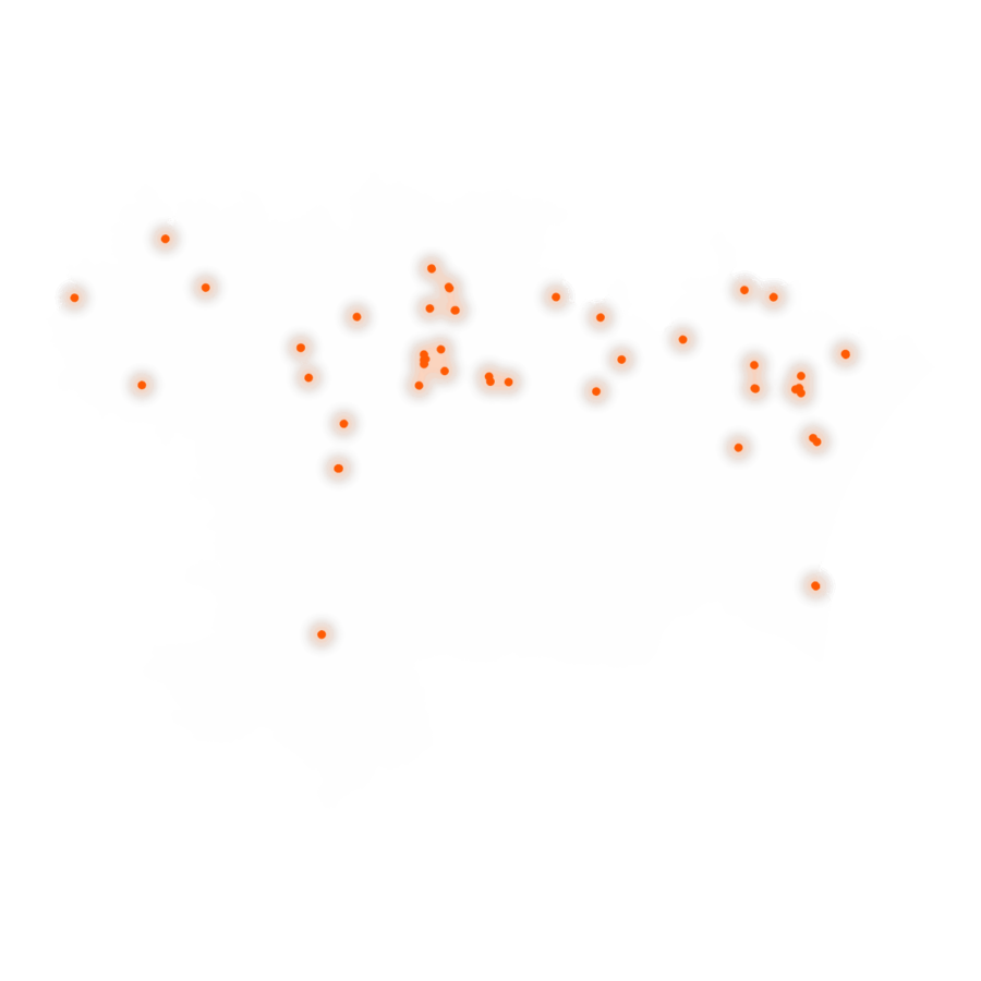 Carte des positions d’urbex de l'Aude