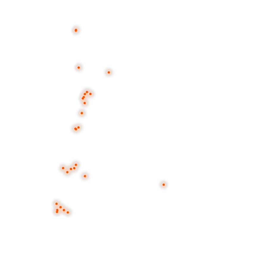 Carte des positions d’urbex de la Drôme